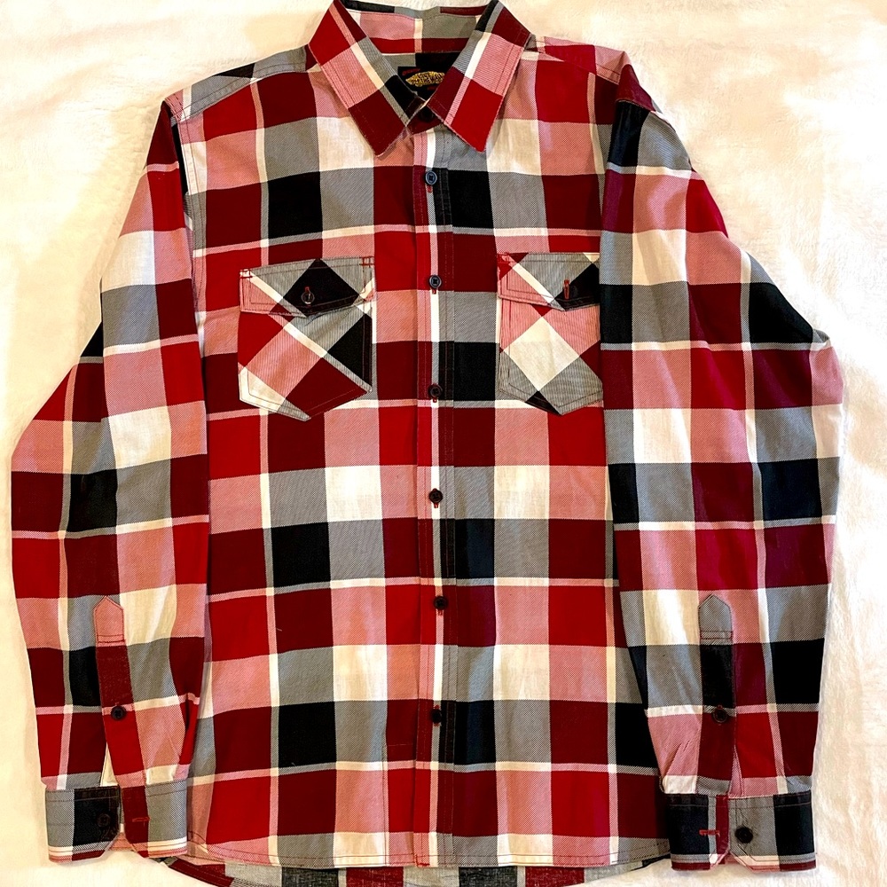 Vans checkered flannel shirt